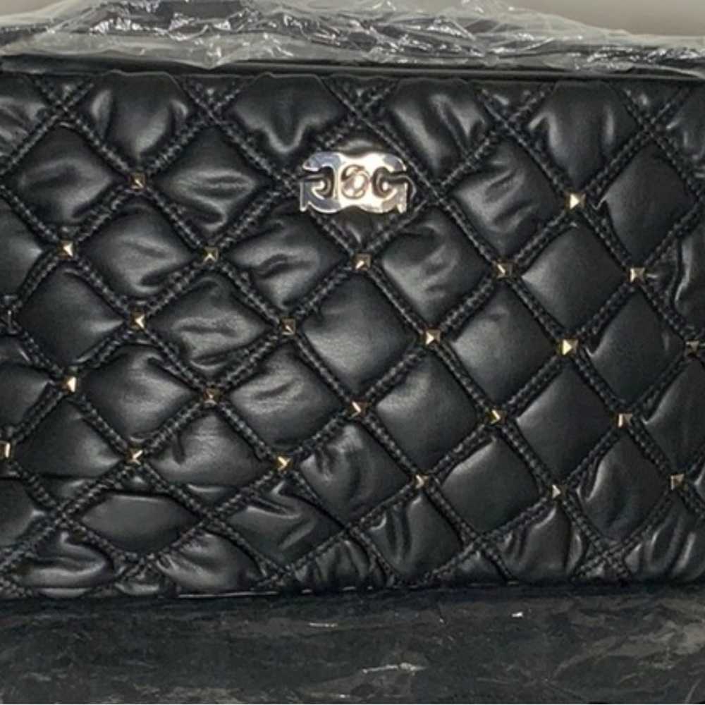 Gilda‎ Paris Quilted Black Shoulder Bag